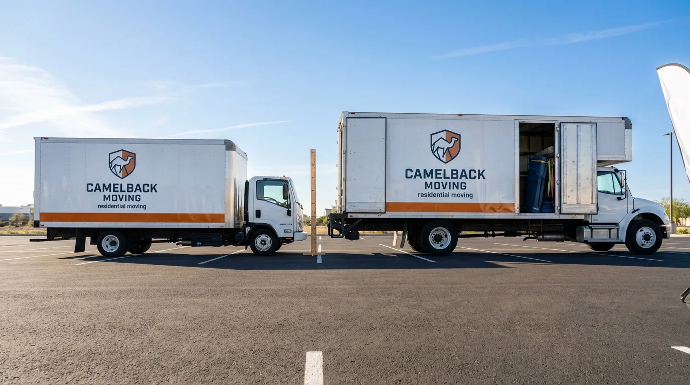 Moving truck size capacity guide in Villa Rica